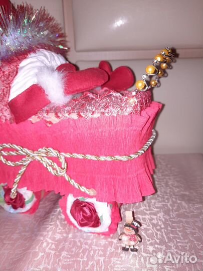 Коляска с памперсами 