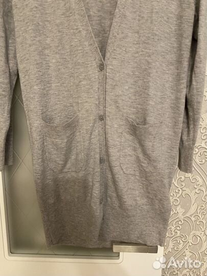 Новый Кардиган шерсть/шелк/ кашемир M