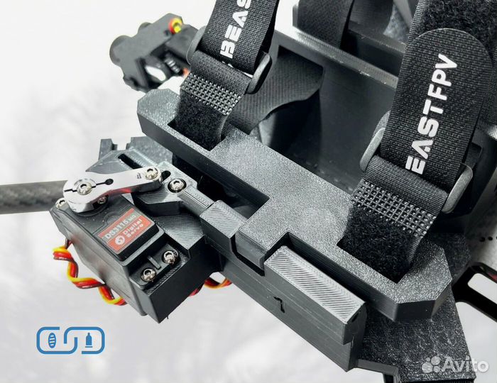 FPV дрон 13 дюймов Зверобой с тепловизором + сброс