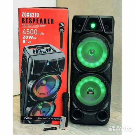 Блютуз Колонка Speaker ZQS 8210