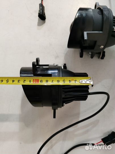 Противотуманки Toyota bi-led линзы Premium