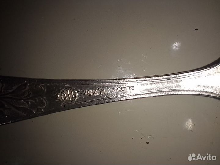 Ложки чайные времён СССР (мельхиор, нержавейка)