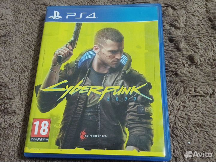 Cyberpunk 2077 ps4 диск