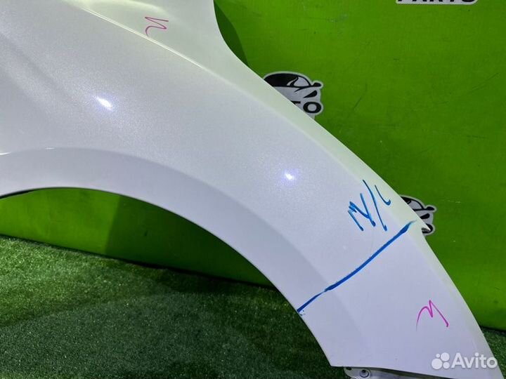 Крыло mazda axela BL3FW L3VDT 2010 Перед. Прав. Белый