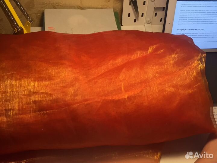 Тюль из органзы