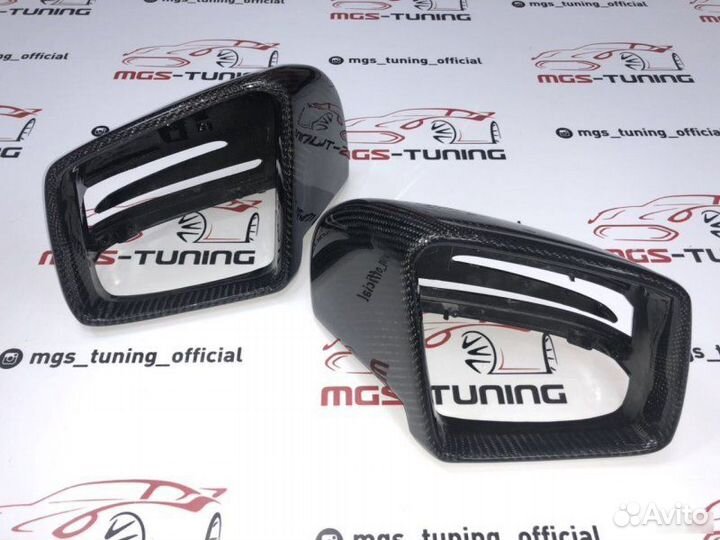 Карбновый корпус зеркала Mercedes G-class w463