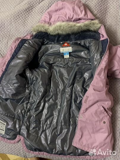 Куртка зимняя columbia на девочку