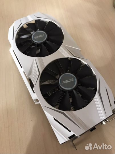 Видеокарта asus GeForce GTX 1060 dual OC 3GB