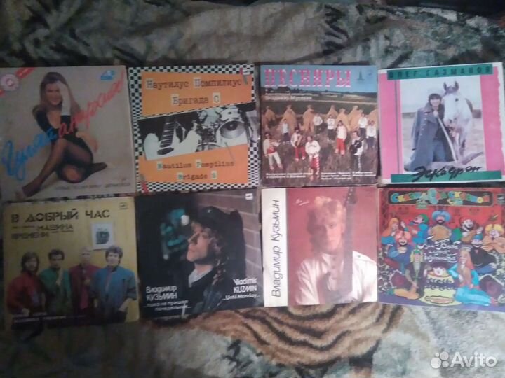 Виниловые пластинки. коллекция винила