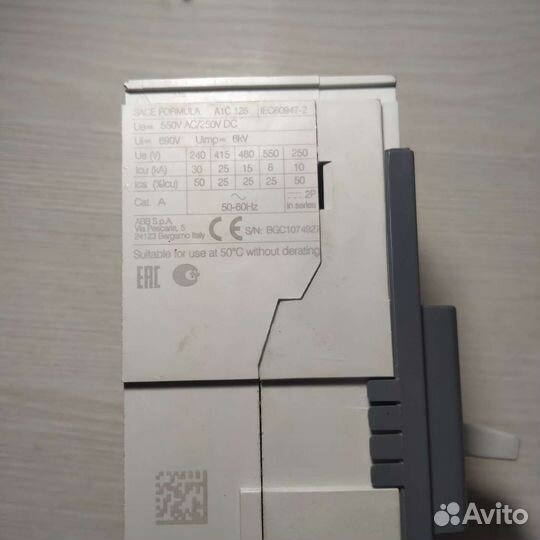 Автоматический выключатель ABB