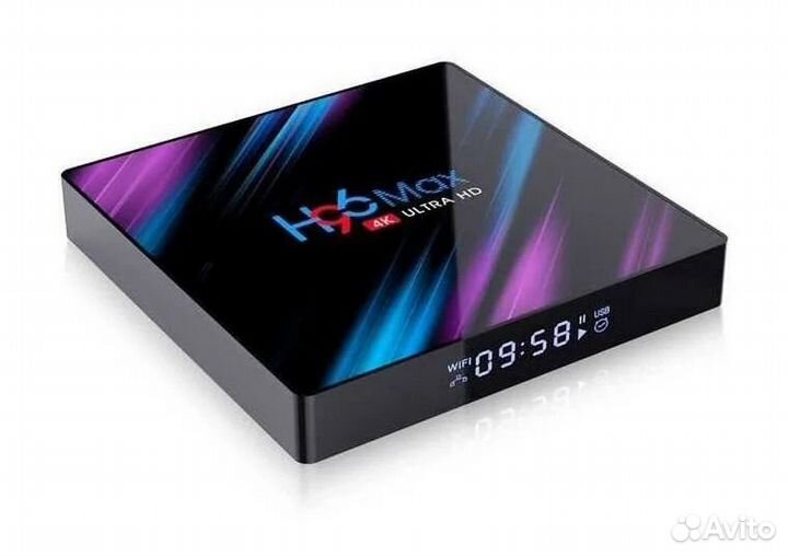 SMART tv приставка 4/64 Android 13 4K H96max
