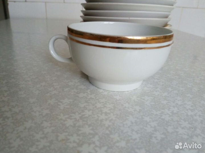 Чайный сервиз, блюдца СССР