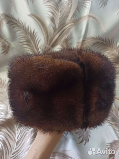 Мужская шапка норковая