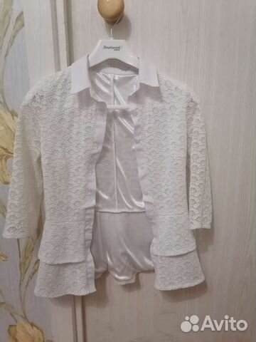 Белые блузки, школьные