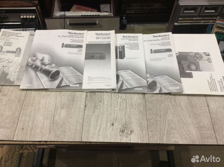 Мануалы Technics