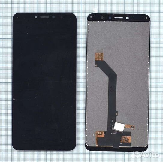 Дисплей для Xiaomi Redmi S2 Черный - Оптима