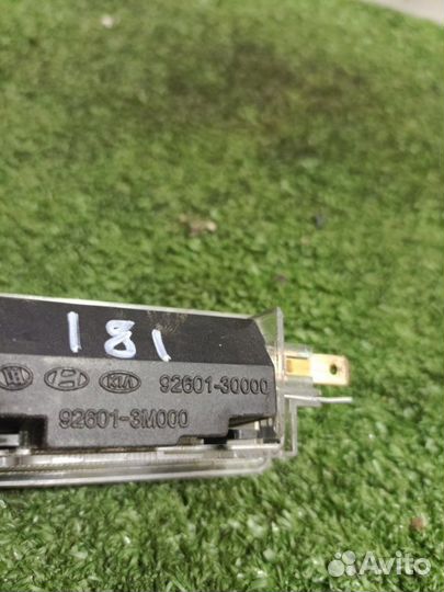 Подсветка номера Kia Rio 3 седан 1.4 G4FA 2016