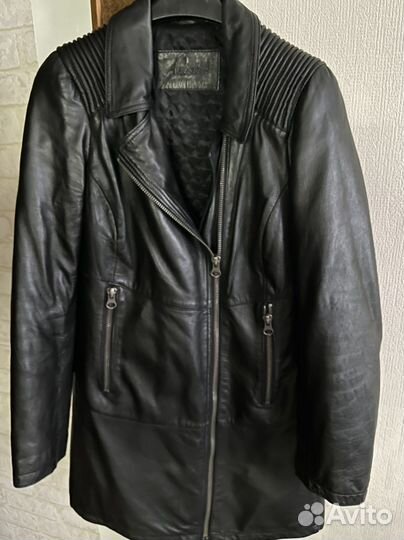 Куртка кожаная