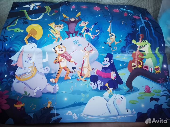 Пазл janod Вечеринка летом