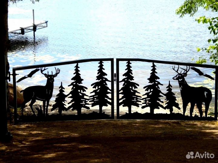 Ограждения металлические