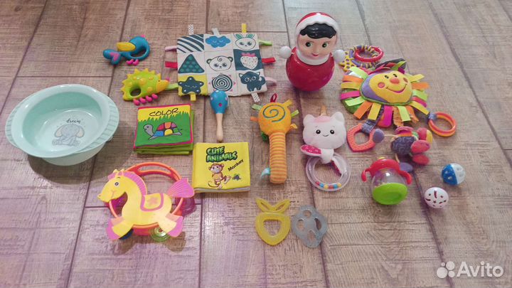 Игрушки пакетом 0+