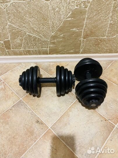 Гантели разборные бу