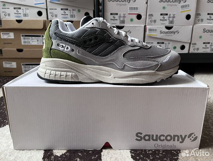 Кроссовки Saucony 3D Grid Hurricane Grey