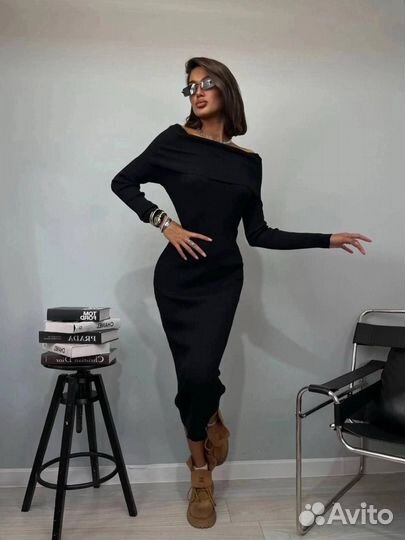 Платье длинное женское