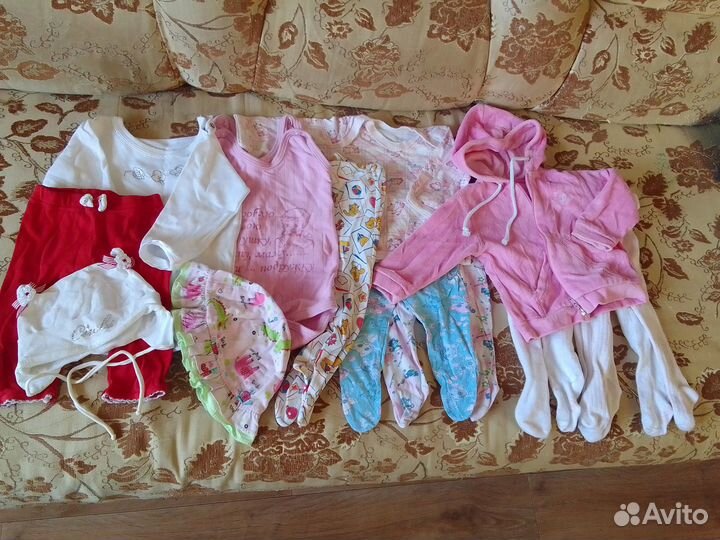 Вещи пакетом на девочку