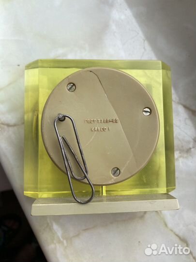 Настольные часы молния СССР