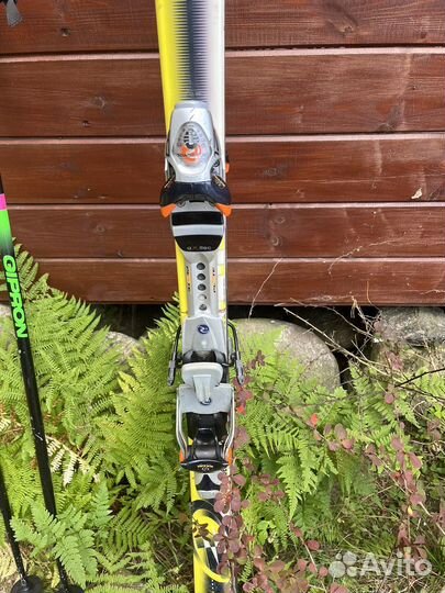 Rossignol лыжи + палки Gipron + чехол