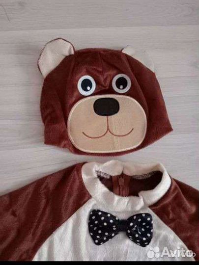 Новогодний костюм медведя 104