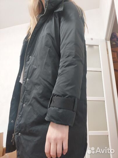 Пальто женское зимнее 46 48 очень теплое
