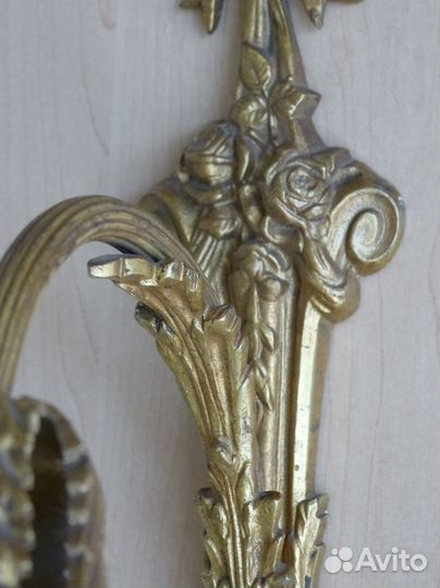 Антикварное бра. Франция