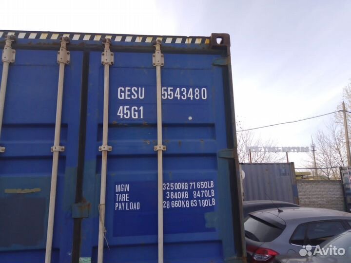 Контейнер 20-40 ф. в аренду Пушкин (Славянка)