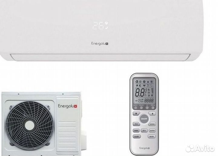 Сплит система с установкой