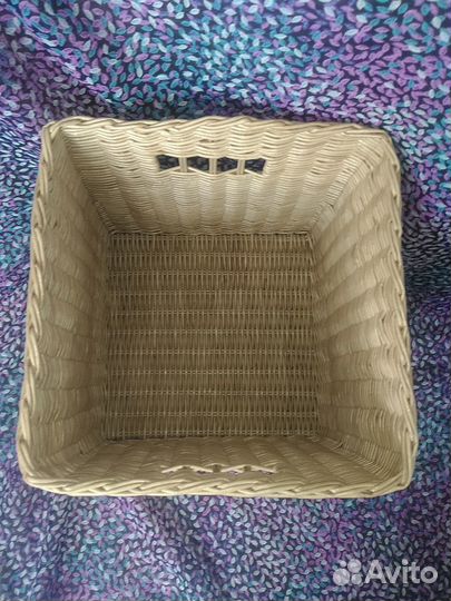 Салфетница, подставки, корзины плетеные. Эколоза