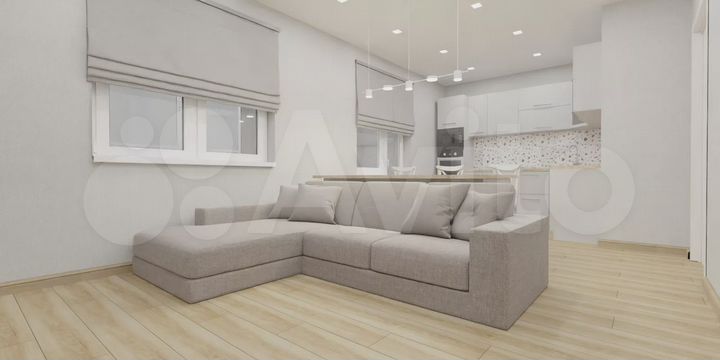 1-к. квартира, 59,4 м², 9/10 эт.
