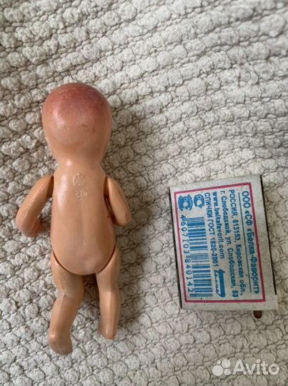 Кукла СССР.Пупс, целлулоид. 11 см