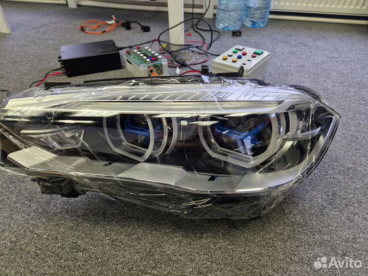 Фары BMW X5 X6 F15 F16 Laser Full LED на дорест