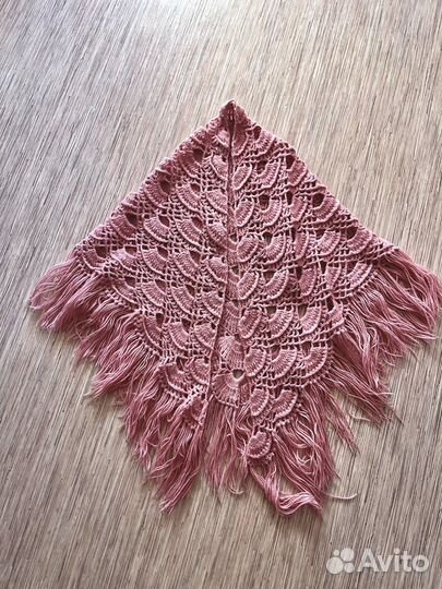 Шаль ажурная 80х160