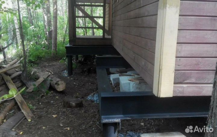 Замена венцов / Подъем домов / Ремонт фундамента