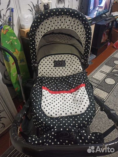 Коляска 3 в 1 glamour