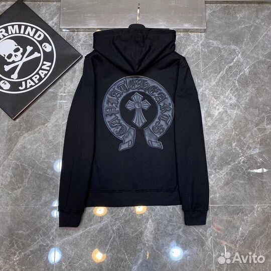 Зип худи chrome hearts