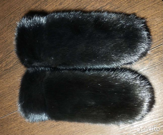 Норковые варежки