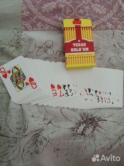 Карты игральные Texas hold em