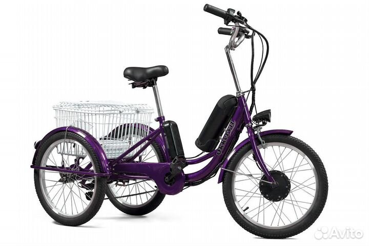 Электровелосипед трехколесный взрослый Okk20 350W