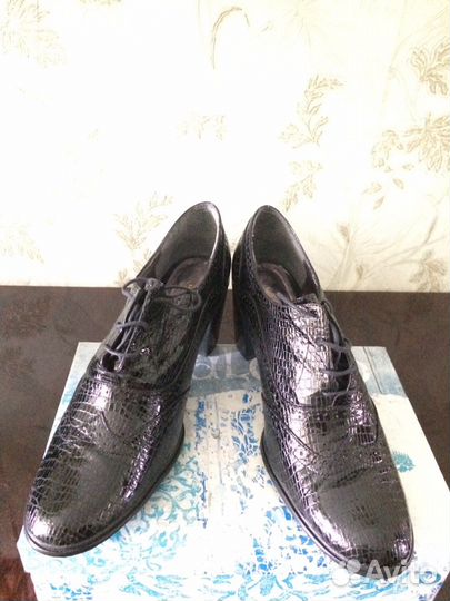Туфли кожаные