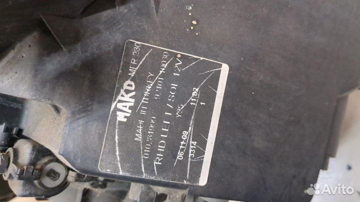 Фара (передняя) левая Hyundai Matrix, 2010