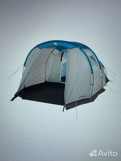 Палатка туристическая 4 местная с тамбуром